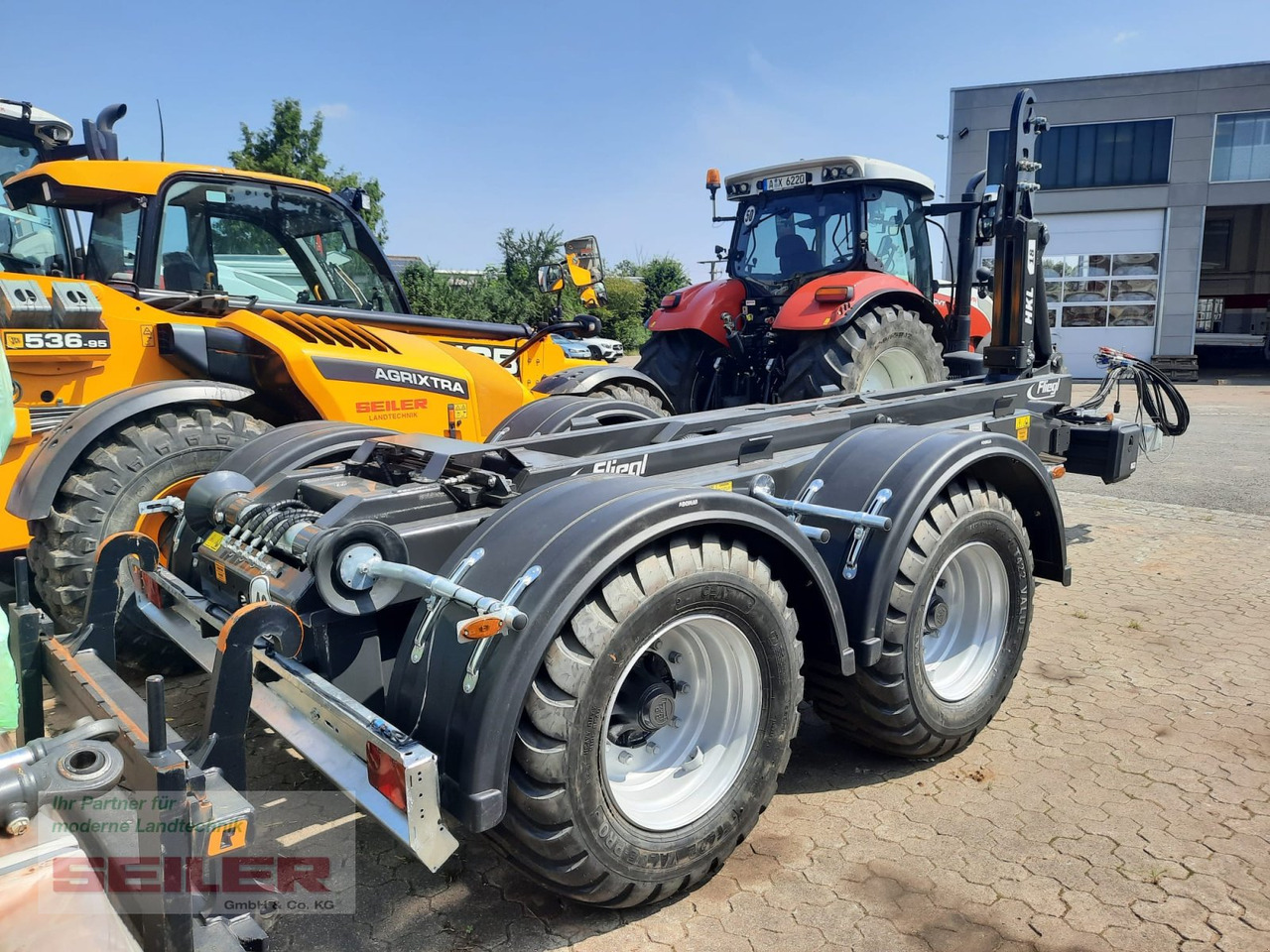 Fliegl HKL 18 Abrollkipper - Reboque ampliroll/ Multibenne: foto 3 Fliegl HKL 18 Abrollkipper - Reboque ampliroll/ Multibenne: foto 3