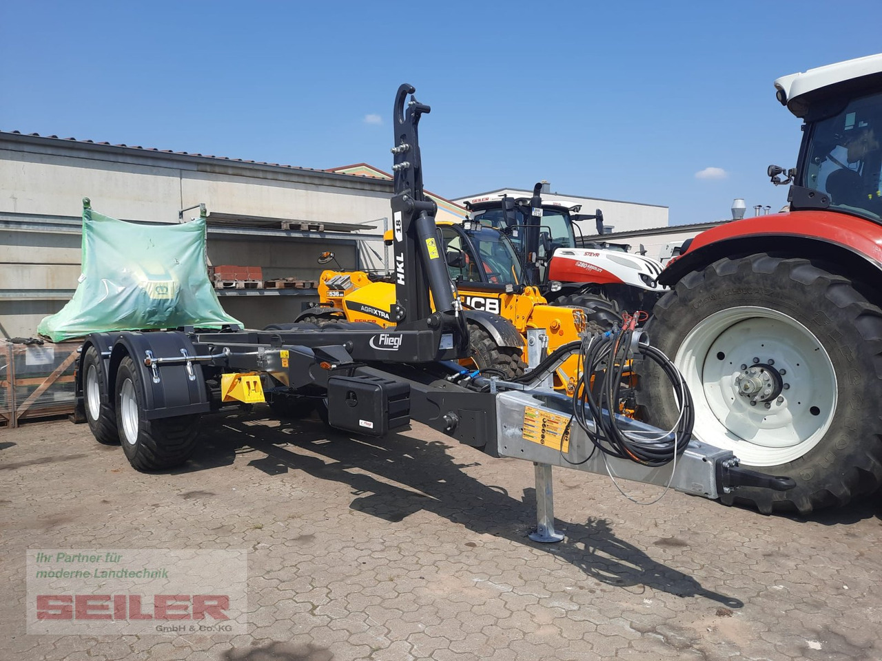 Fliegl HKL 18 Abrollkipper - Reboque ampliroll/ Multibenne: foto 1 Fliegl HKL 18 Abrollkipper - Reboque ampliroll/ Multibenne: foto 1