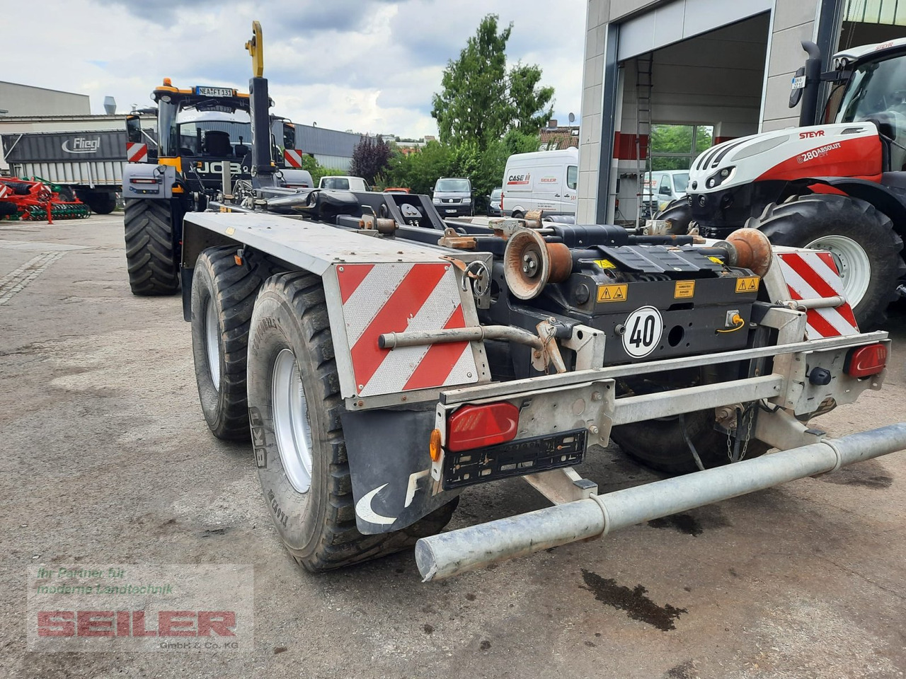 Reboque ampliroll/ Multibenne Fliegl HKL 22 Tandem: foto 6