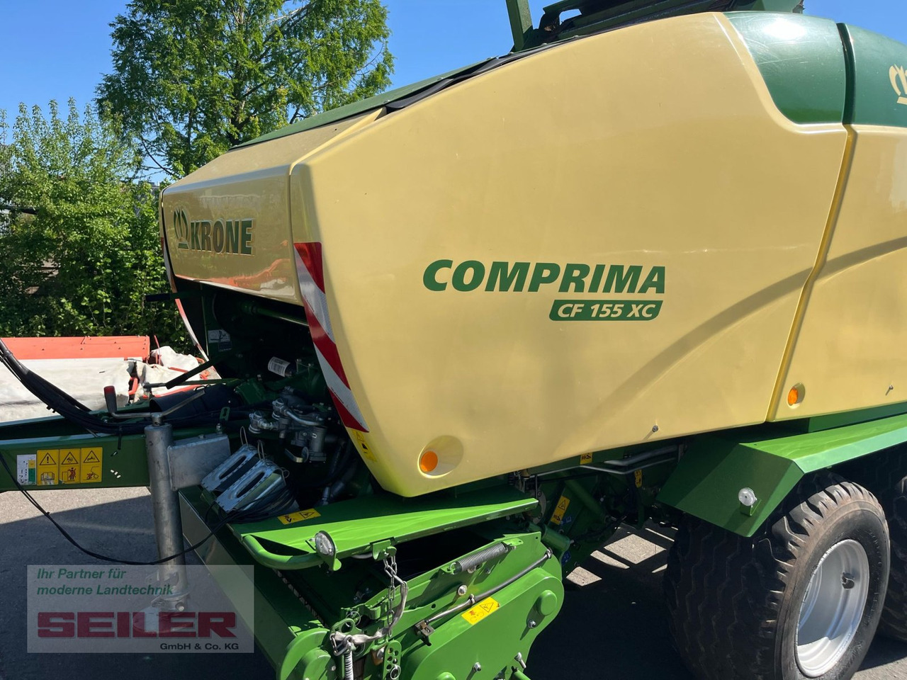 Krone Comprima CF 155 XC - Enfardadeira de fardos redondos: foto 2 Krone Comprima CF 155 XC - Enfardadeira de fardos redondos: foto 2
