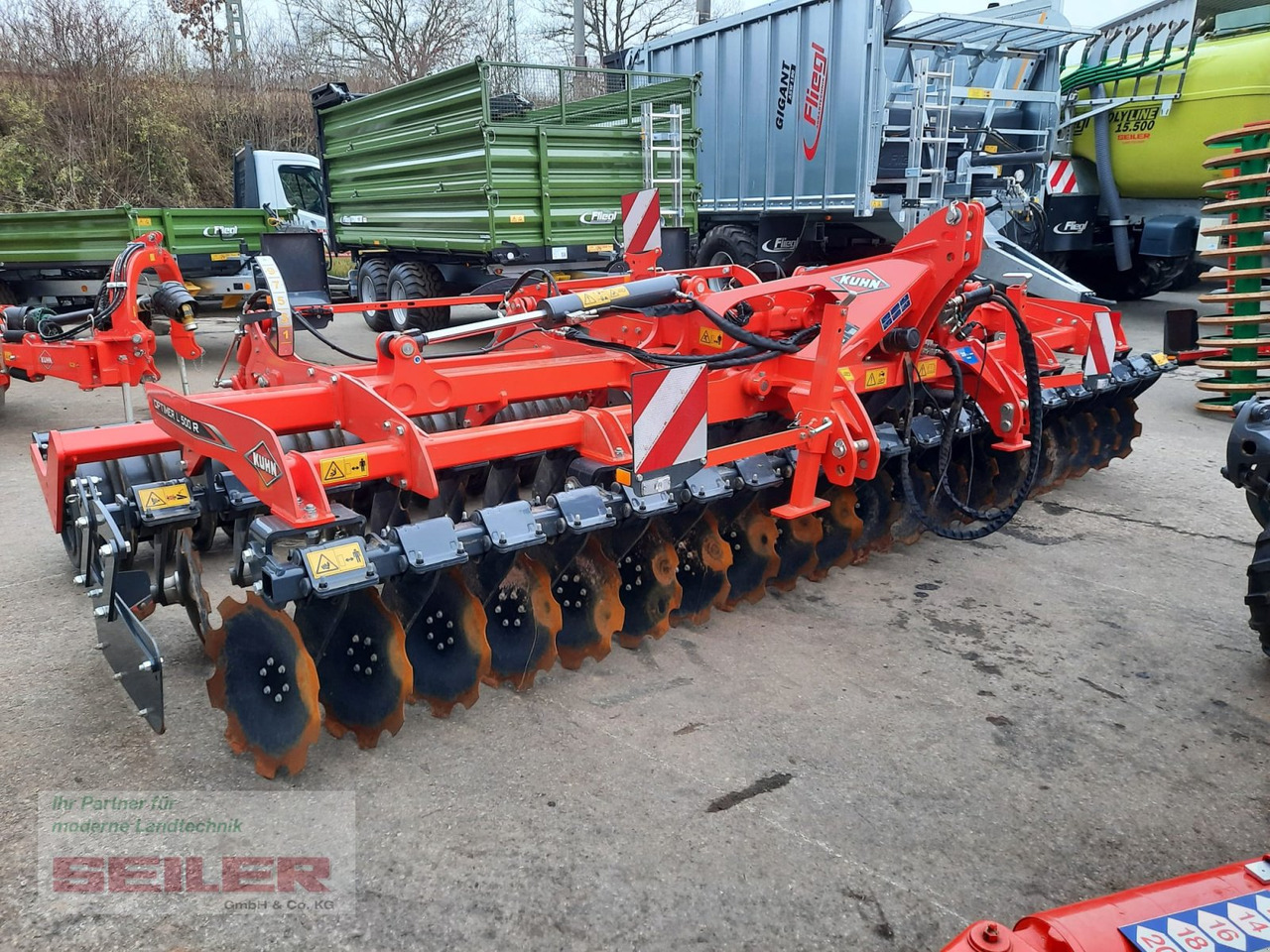 Kuhn Optimer L 500 R T-Liner - Grades de discos: foto 2 Kuhn Optimer L 500 R T-Liner - Grades de discos: foto 2