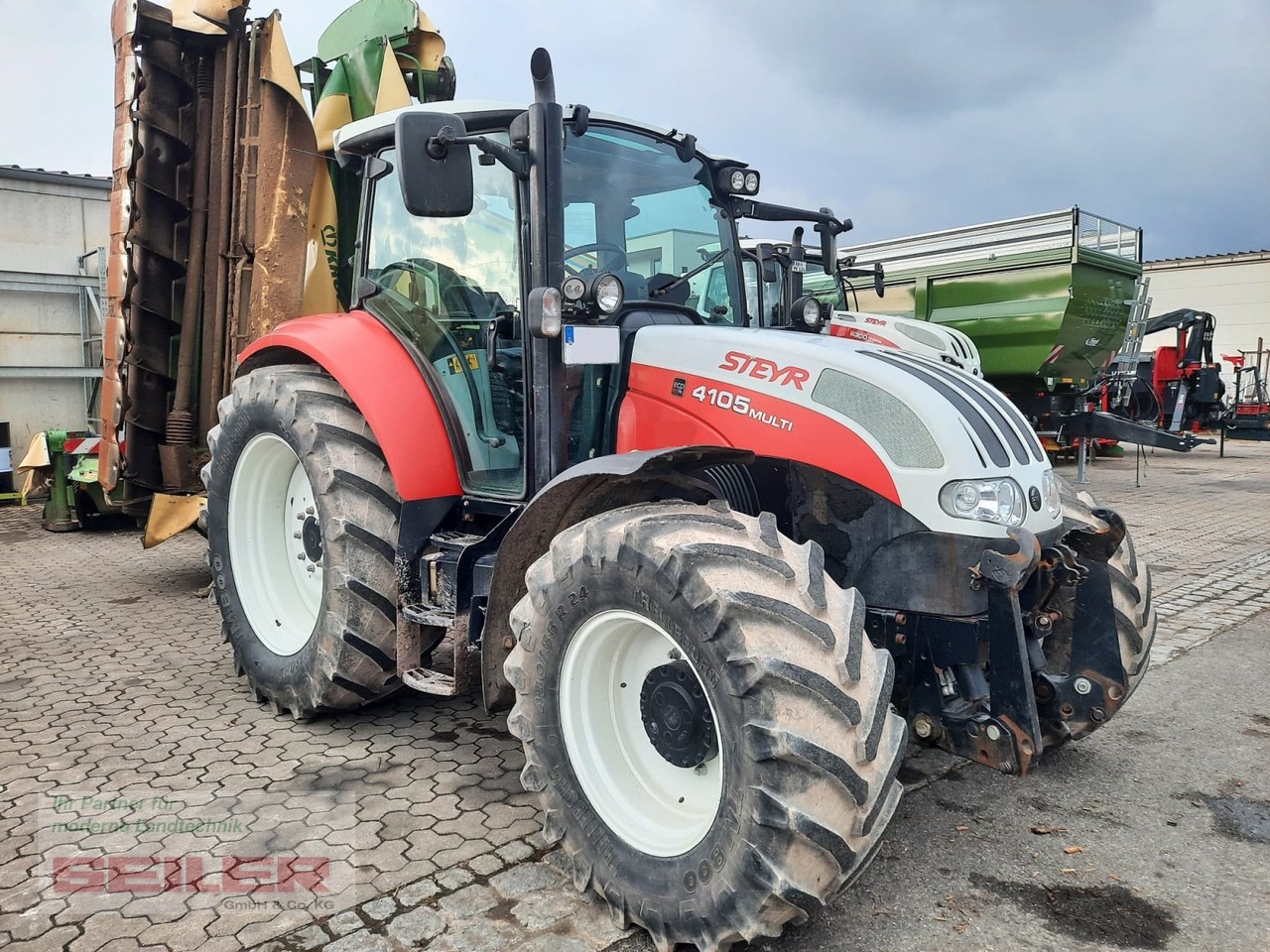 Steyr Multi 4105 EcoTech - Trator: foto 2 Steyr Multi 4105 EcoTech - Trator: foto 2