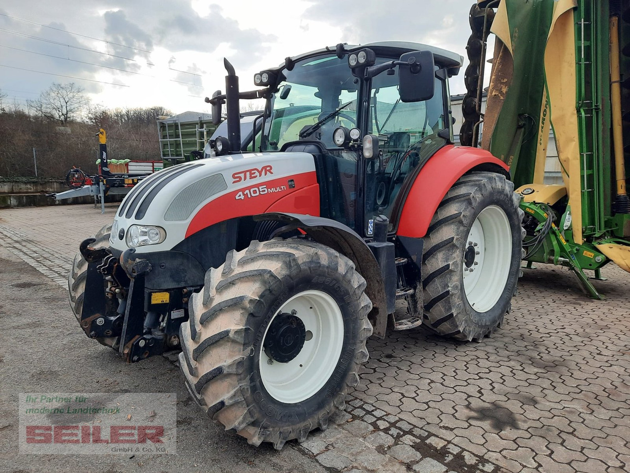 Steyr Multi 4105 EcoTech - Trator: foto 1 Steyr Multi 4105 EcoTech - Trator: foto 1