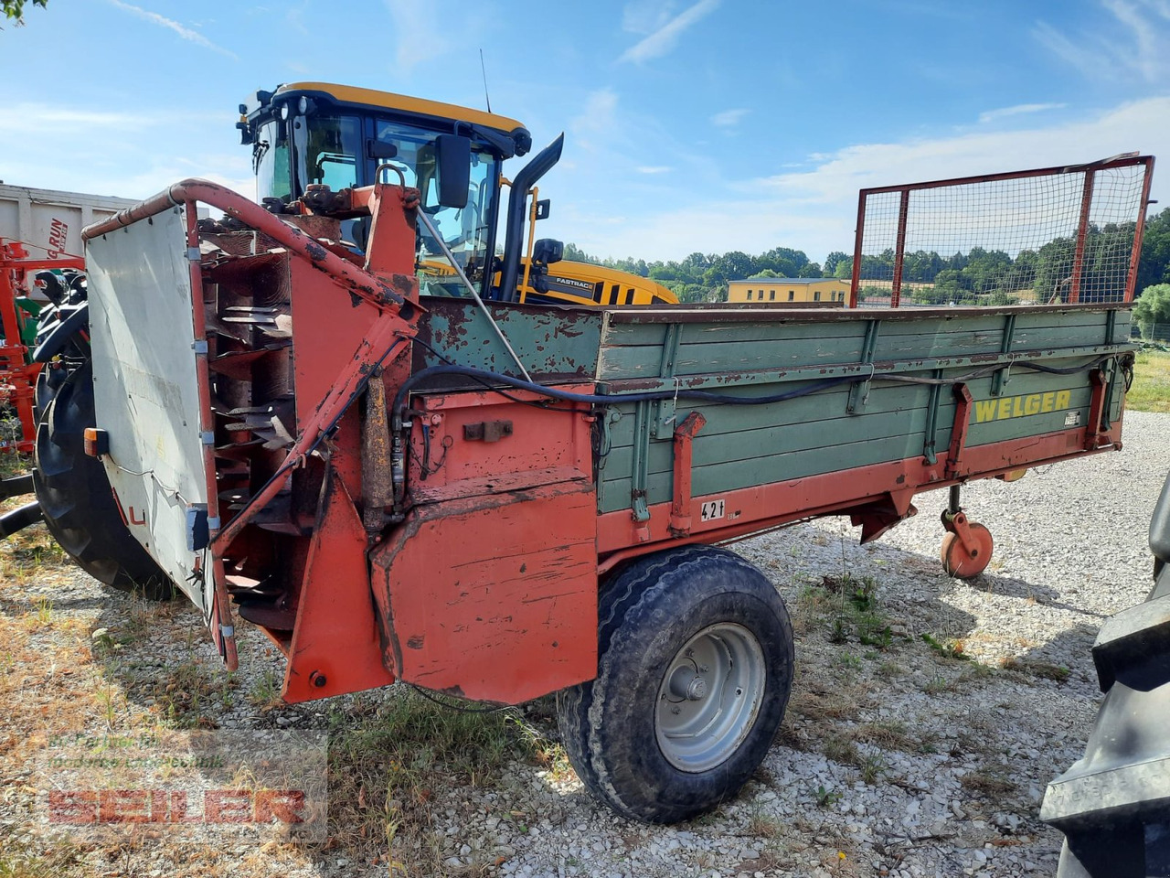Welger L 280 Dungstreuer - Espalhador de estrume: foto 3 Welger L 280 Dungstreuer - Espalhador de estrume: foto 3