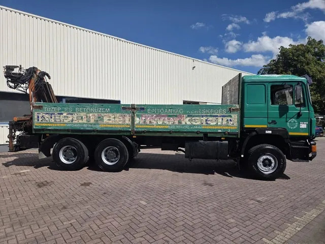 MAN 26.362 6x4 Full spring Euro 2 - Camião de caixa aberta/ Plataforma, Camião grua: foto 3 MAN 26.362 6x4 Full spring Euro 2 - Camião de caixa aberta/ Plataforma, Camião grua: foto 3