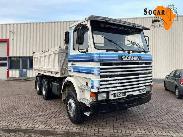 Scania 113H 380 6x4 Tipper - Camião basculante: foto 1 Scania 113H 380 6x4 Tipper - Camião basculante: foto 1