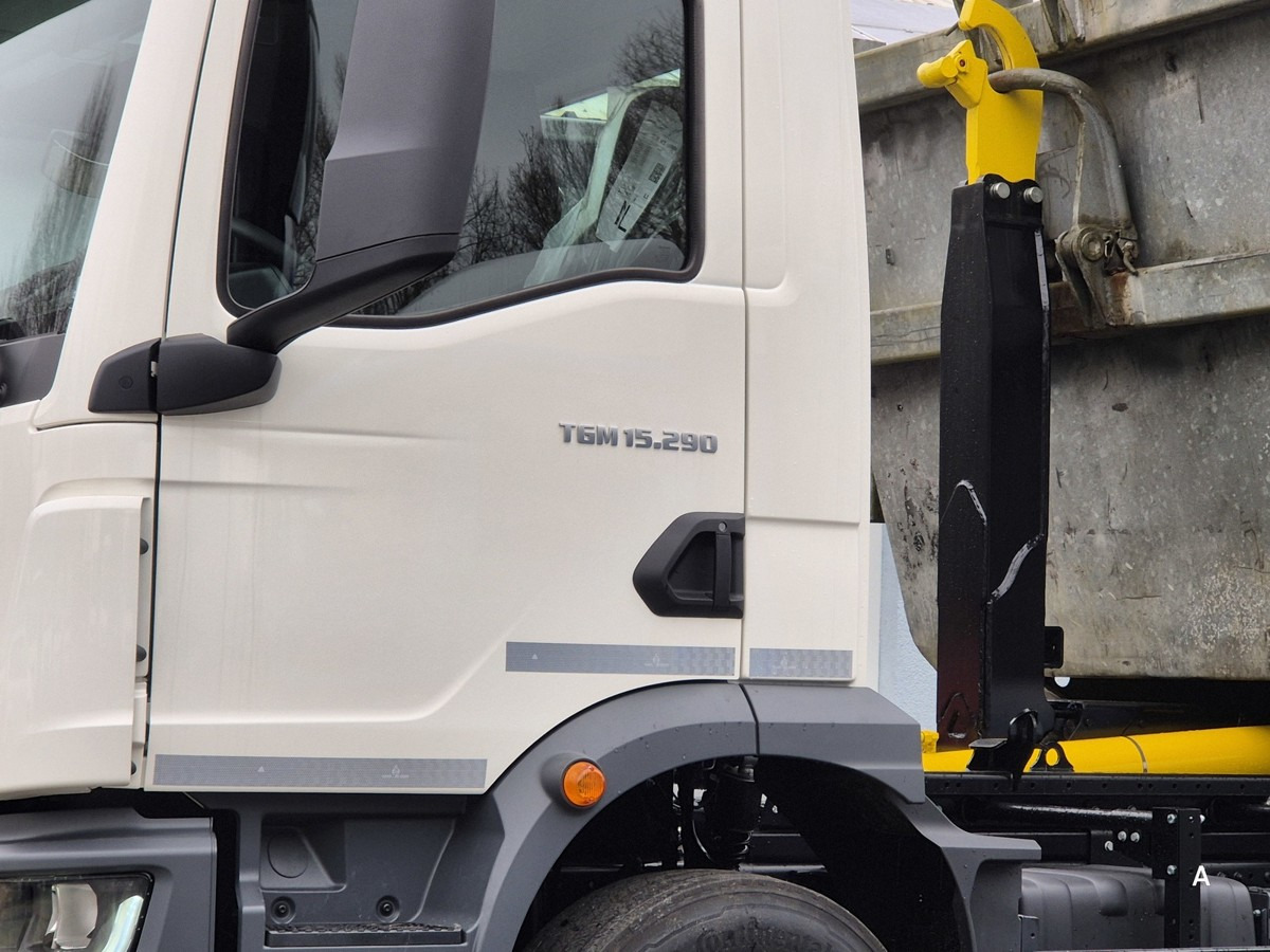 Reboque transportador de contêineres/ Caixa móvel Abrollcontainer verzinkt, stapelbar, 1570mm 4.0m: foto 9