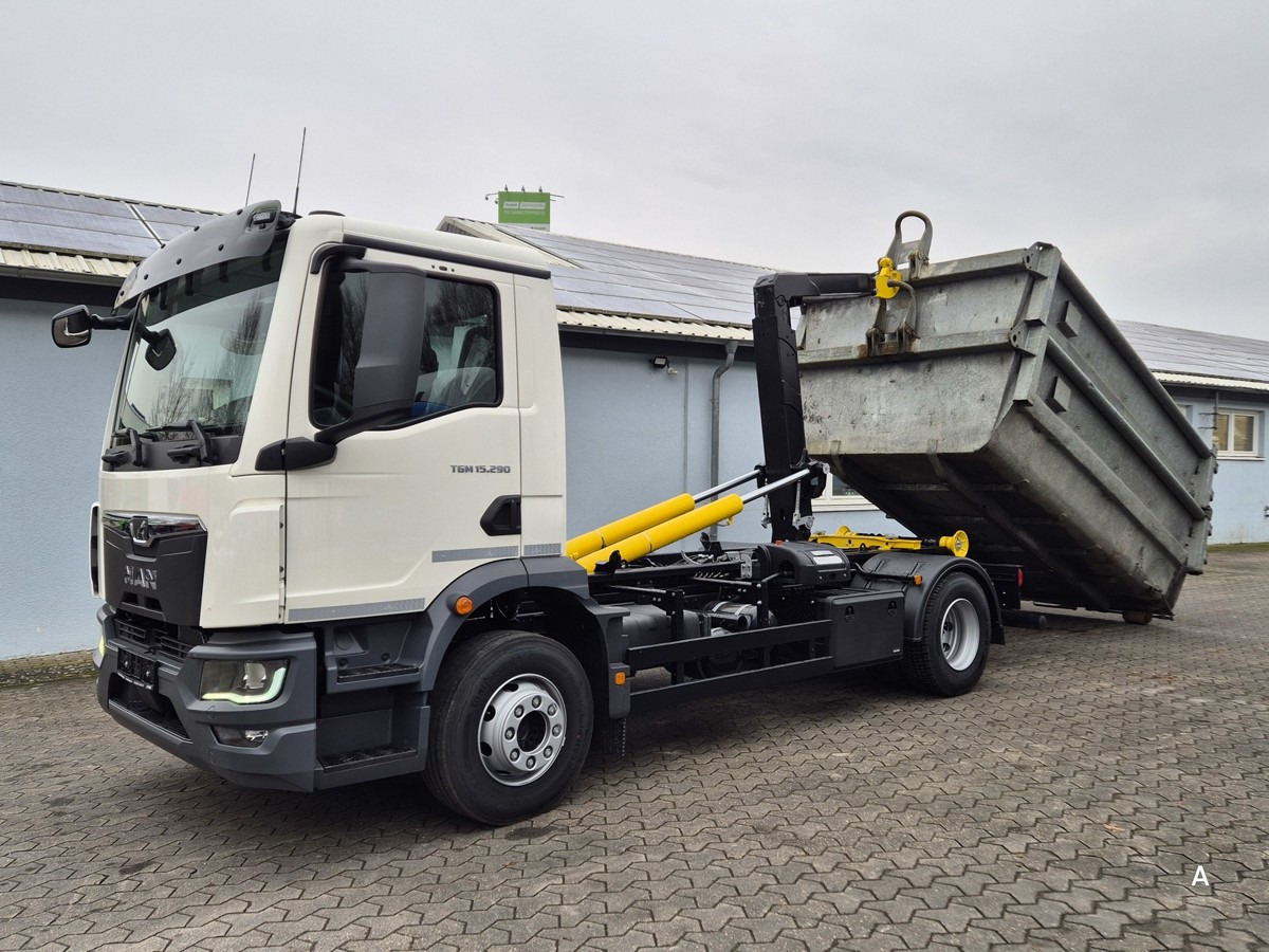 Reboque transportador de contêineres/ Caixa móvel Abrollcontainer verzinkt, stapelbar, 1570mm 4.0m: foto 7