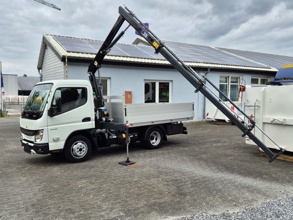 FUSO 3S15 Alu Pritsche 2.80m Ladekran - Carrinha de caixa aberta: foto 1 FUSO 3S15 Alu Pritsche 2.80m Ladekran - Carrinha de caixa aberta: foto 1