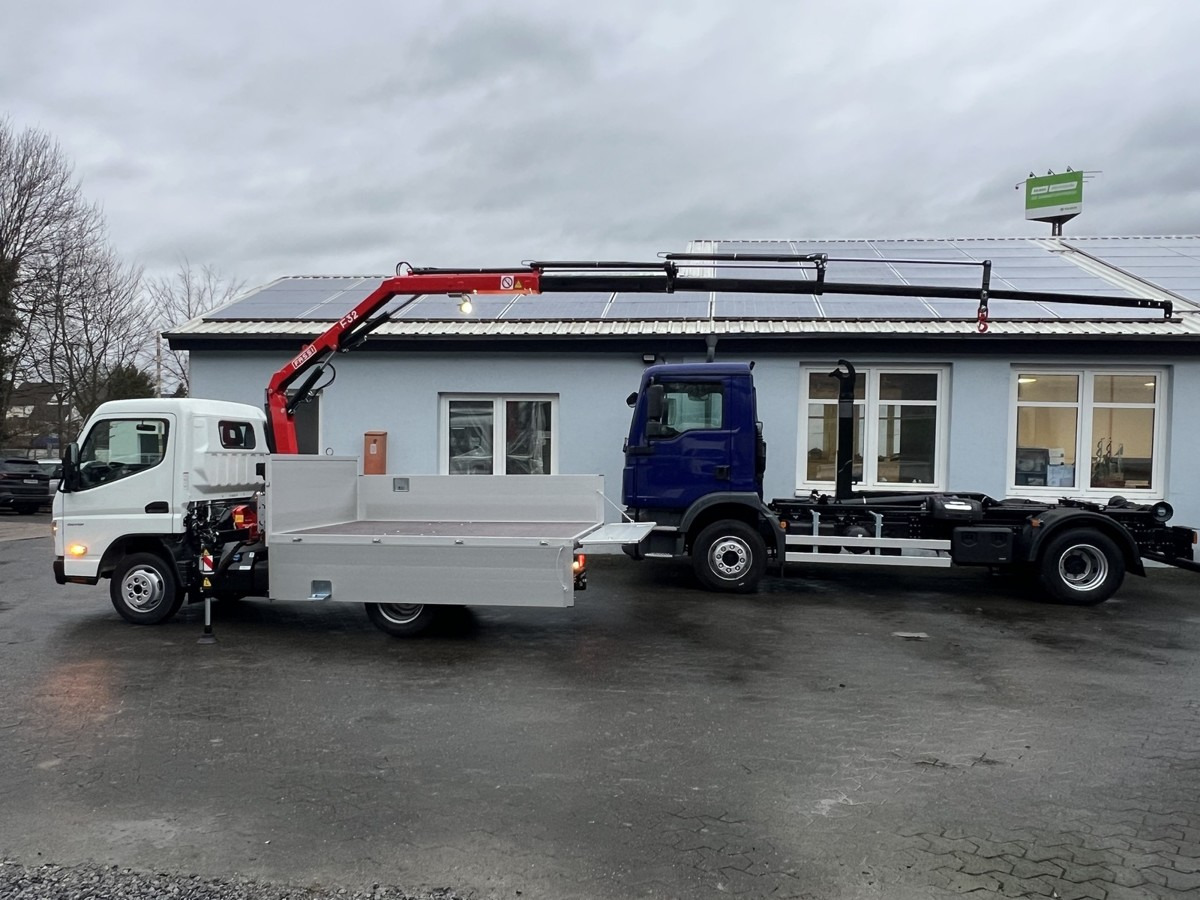 Carrinha de caixa aberta novo FUSO 3S15 Alu Pritsche 2.80m Ladekran Funk! sofort ve: foto 8 Carrinha de caixa aberta novo FUSO 3S15 Alu Pritsche 2.80m Ladekran Funk! sofort ve: foto 8