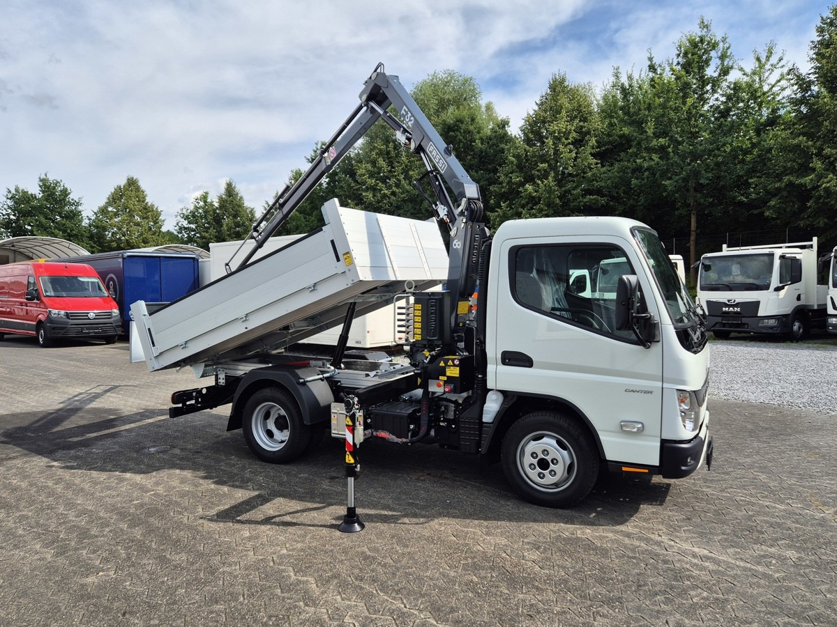 FUSO 3S15 Kipper mit Ladekran Funk 3x hydr. Kran - Carrinha basculante: foto 3 FUSO 3S15 Kipper mit Ladekran Funk 3x hydr. Kran - Carrinha basculante: foto 3