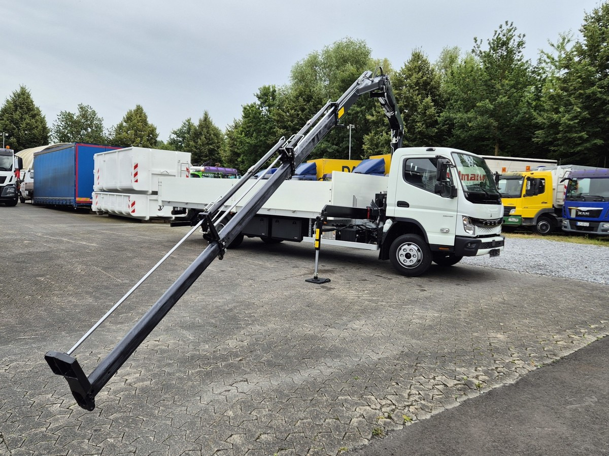 FUSO FUSO 9C18 Canter Alu Pritsche 5.5m Kran 3x hydr. - Carrinha de caixa aberta: foto 4 FUSO FUSO 9C18 Canter Alu Pritsche 5.5m Kran 3x hydr. - Carrinha de caixa aberta: foto 4