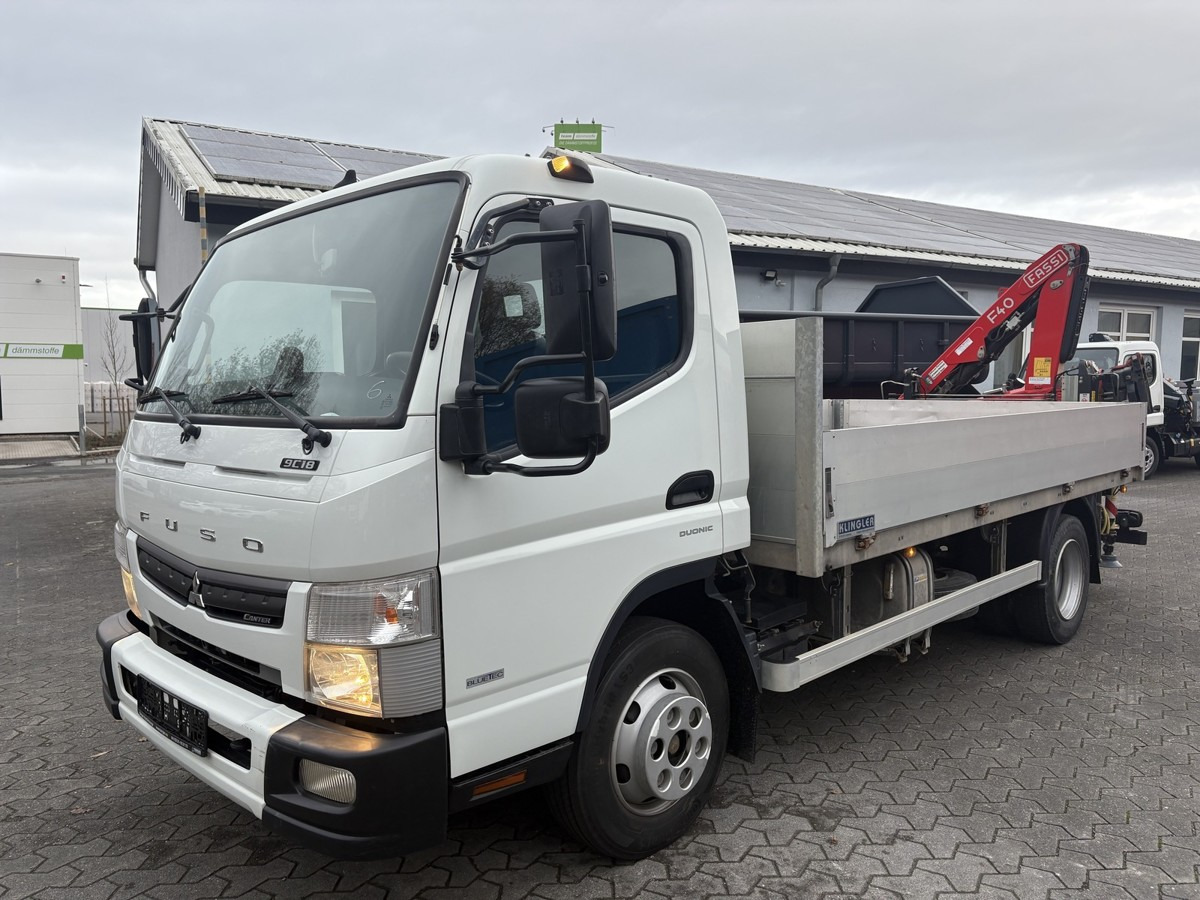 FUSO FUSO 9C18 Canter Pritsche 3.8m Kran 2x hydr. - Carrinha de caixa aberta: foto 3 FUSO FUSO 9C18 Canter Pritsche 3.8m Kran 2x hydr. - Carrinha de caixa aberta: foto 3