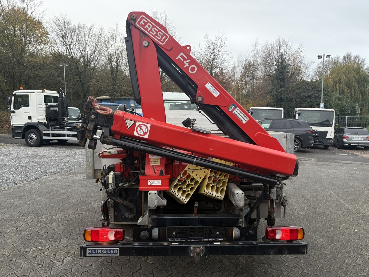 Carrinha de caixa aberta FUSO FUSO 9C18 Canter Pritsche 3.8m Kran 2x hydr.: foto 6 Carrinha de caixa aberta FUSO FUSO 9C18 Canter Pritsche 3.8m Kran 2x hydr.: foto 6