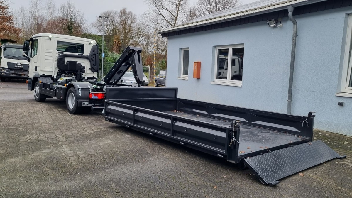 Camião polibenne MAN TGL 12.250 BL NEU City Abrollkipper Tipmatik: foto 13