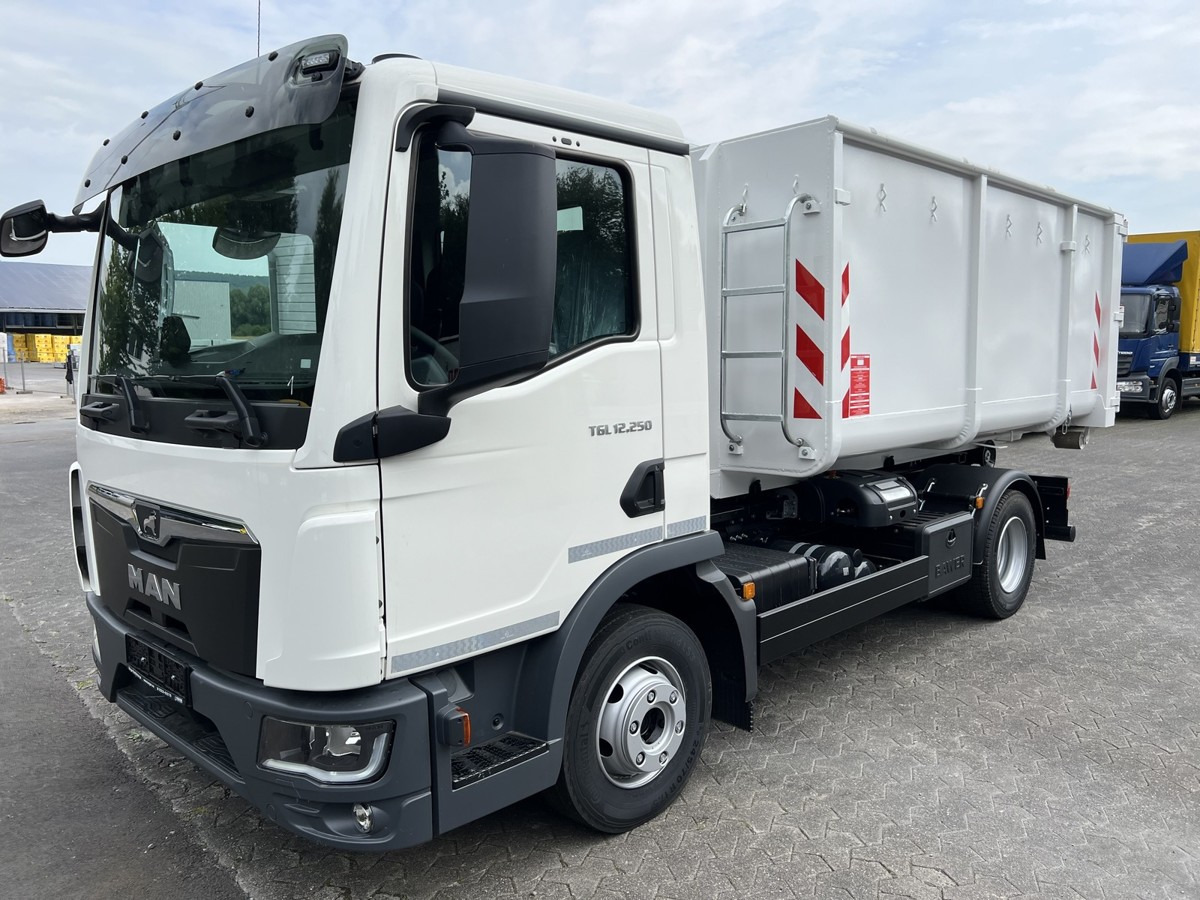 Camião polibenne MAN TGL 12.250 BL NEU City Abrollkipper Tipmatik: foto 5