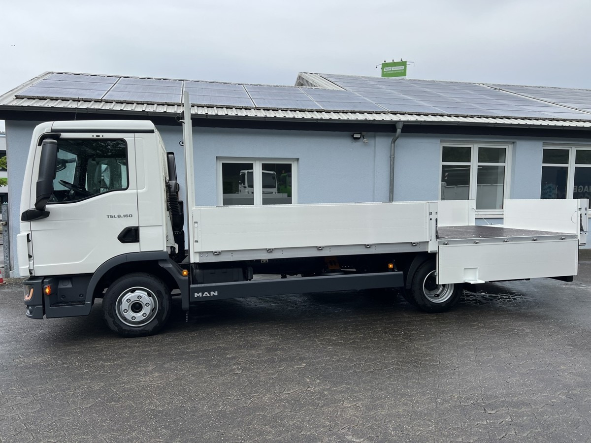 Carrinha de caixa aberta novo MAN TGL 8.160 BL NEU Alu Pritsche 5.5m: foto 6