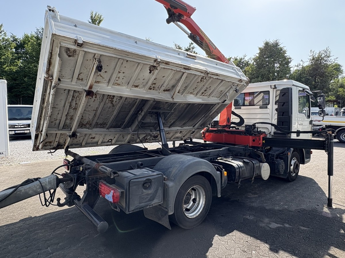 MAN TGL 8.210 Meiller Dreiseitenkipper mit Ladekran - Carrinha basculante: foto 5 MAN TGL 8.210 Meiller Dreiseitenkipper mit Ladekran - Carrinha basculante: foto 5