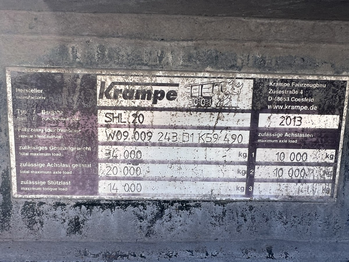 SHL20 Abrollkipper Hyva 30.65.SK1 Knick/Tele - Semi-reboque transportador de contêineres/ Caixa móvel: foto 5 SHL20 Abrollkipper Hyva 30.65.SK1 Knick/Tele - Semi-reboque transportador de contêineres/ Caixa móvel: foto 5