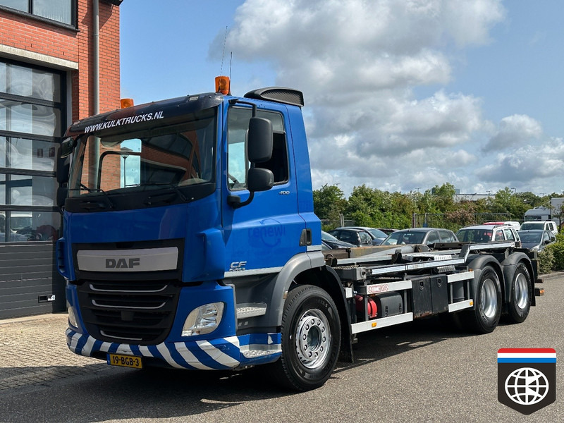DAF CF 400 FAS VDL HOOKLIFT / HOLLAND TRUCK / VBK COVERING - Camião polibenne: foto 2 DAF CF 400 FAS VDL HOOKLIFT / HOLLAND TRUCK / VBK COVERING - Camião polibenne: foto 2