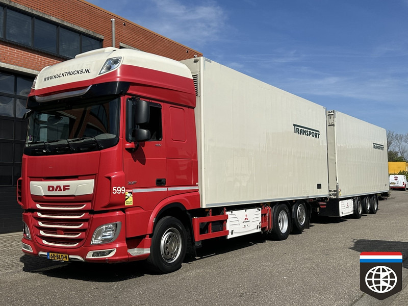 DAF XF 480 FAR 2x DIESEL REFRIG. - 2x TAIL LIFT - 50CC FLOWERS - HOLLAND TRUCK - Camião frigorífico: foto 2 DAF XF 480 FAR 2x DIESEL REFRIG. - 2x TAIL LIFT - 50CC FLOWERS - HOLLAND TRUCK - Camião frigorífico: foto 2