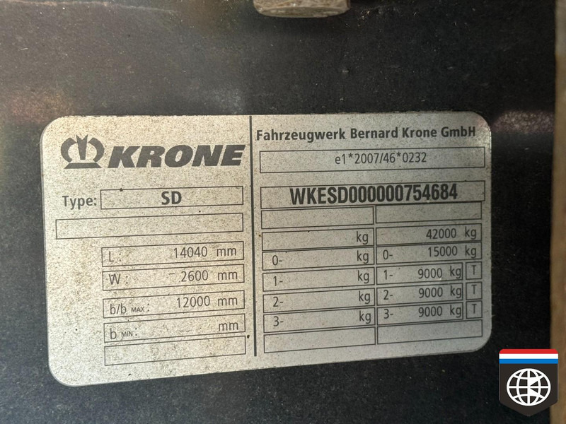 Krone N/A FRC/ ATP 02-26 - DUO TEMP - LIFT AXLE - DOUBLE STOCK - TRENNWAND - Reboque frigorífico: foto 4 Krone N/A FRC/ ATP 02-26 - DUO TEMP - LIFT AXLE - DOUBLE STOCK - TRENNWAND - Reboque frigorífico: foto 4