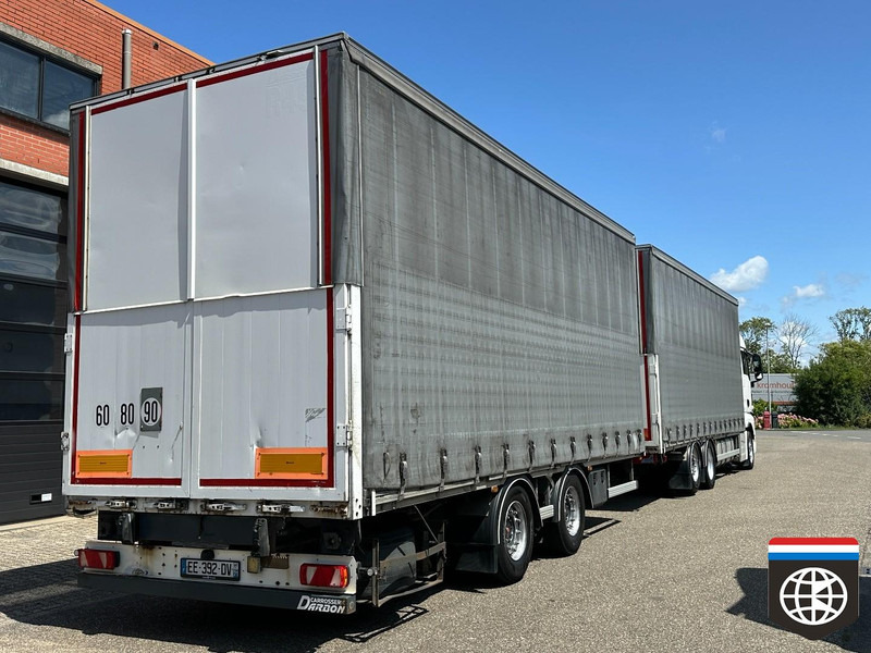 Camião de lona MAN TGX 26.480 RETARDER - NIGHT A/C - 130M3 COMBINATION: foto 7