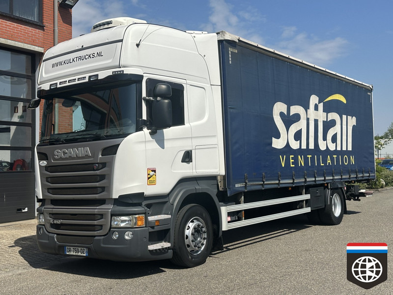 Scania R 410 Retarder / 8.1x2.5x2.65 / SLIDE ROOF / night ac / CLEAN TRUCK - Camião de lona: foto 2 Scania R 410 Retarder / 8.1x2.5x2.65 / SLIDE ROOF / night ac / CLEAN TRUCK - Camião de lona: foto 2