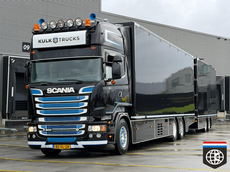 Scania R 500 B 6X2*4 FULL SET - HOLLAND SHOW TRUCK - 2X TAIL LIFT - CONCOURSTAAT - MANUAL - Camião frigorífico: foto 1 Scania R 500 B 6X2*4 FULL SET - HOLLAND SHOW TRUCK - 2X TAIL LIFT - CONCOURSTAAT - MANUAL - Camião frigorífico: foto 1