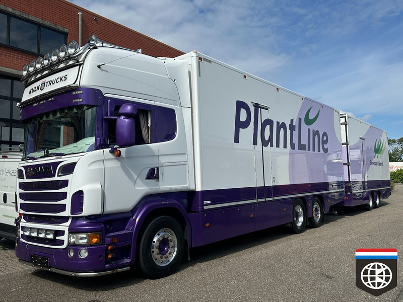 Scania R 500 B 6X2*4 PLANTS COMBI - FULL AIR - RETARDER - 2X TAILLIFT - SPECIAL INTERIOR - CONCOURSTAAT - Camião frigorífico: foto 3 Scania R 500 B 6X2*4 PLANTS COMBI - FULL AIR - RETARDER - 2X TAILLIFT - SPECIAL INTERIOR - CONCOURSTAAT - Camião frigorífico: foto 3