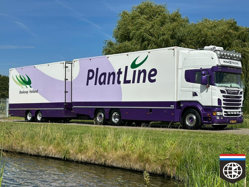 Scania R 500 B 6X2*4 PLANTS COMBI - FULL AIR - RETARDER - 2X TAILLIFT - SPECIAL INTERIOR - CONCOURSTAAT - Camião frigorífico: foto 1 Scania R 500 B 6X2*4 PLANTS COMBI - FULL AIR - RETARDER - 2X TAILLIFT - SPECIAL INTERIOR - CONCOURSTAAT - Camião frigorífico: foto 1