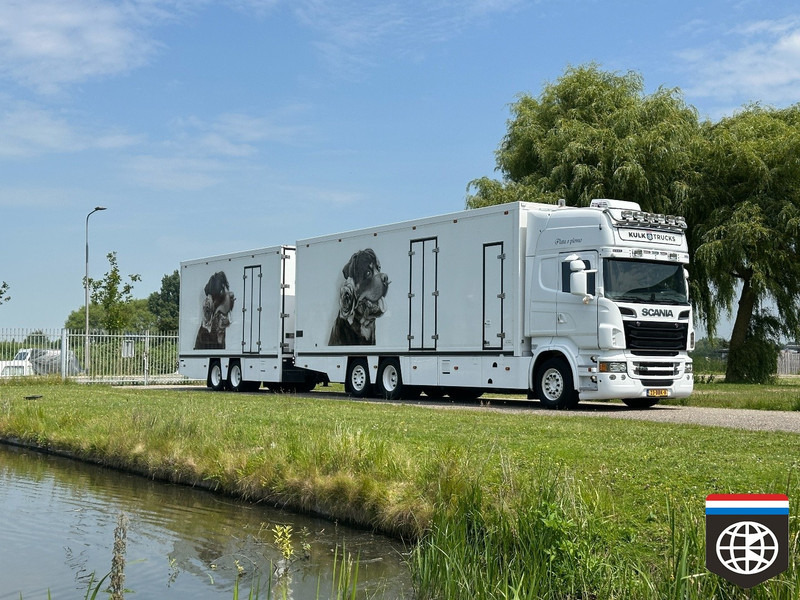 Scania R 730 FLOWER COMBI / SHOWTRUCK - CONCOURSTAAT - Camião frigorífico: foto 1 Scania R 730 FLOWER COMBI / SHOWTRUCK - CONCOURSTAAT - Camião frigorífico: foto 1