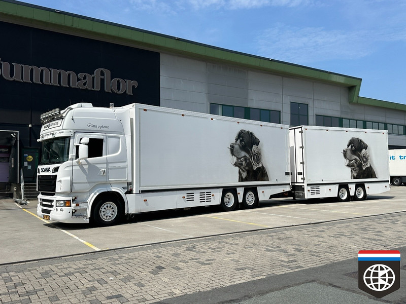 Scania R 730 FLOWER COMBI / SHOWTRUCK - CONCOURSTAAT - Camião frigorífico: foto 2 Scania R 730 FLOWER COMBI / SHOWTRUCK - CONCOURSTAAT - Camião frigorífico: foto 2