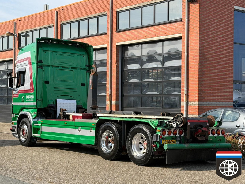 Scania R620 25 T HOOKLIFT / HOLLAND TRUCK / HOOK-CRANE HYDRAULIC - Camião polibenne: foto 4 Scania R620 25 T HOOKLIFT / HOLLAND TRUCK / HOOK-CRANE HYDRAULIC - Camião polibenne: foto 4