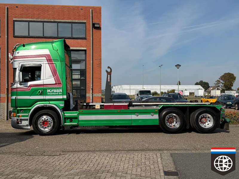 Scania R620 25 T HOOKLIFT / HOLLAND TRUCK / HOOK-CRANE HYDRAULIC - Camião polibenne: foto 3 Scania R620 25 T HOOKLIFT / HOLLAND TRUCK / HOOK-CRANE HYDRAULIC - Camião polibenne: foto 3