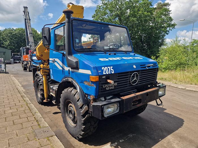Mercedes-Benz U 1200 4X4 - Camião grua: foto 4 Mercedes-Benz U 1200 4X4 - Camião grua: foto 4