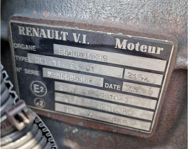 Peça de reposição Renault DCI 11 C+J01: foto 7
