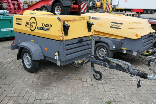 Atlas Copco XAS 67, Kompressor, Deutz, Wenig Std., TOP - Compressor de ar: foto 3 Atlas Copco XAS 67, Kompressor, Deutz, Wenig Std., TOP - Compressor de ar: foto 3