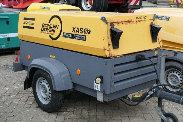 Atlas Copco XAS 67, Kompressor, Deutz, Wenig Std., TOP - Compressor de ar: foto 4 Atlas Copco XAS 67, Kompressor, Deutz, Wenig Std., TOP - Compressor de ar: foto 4