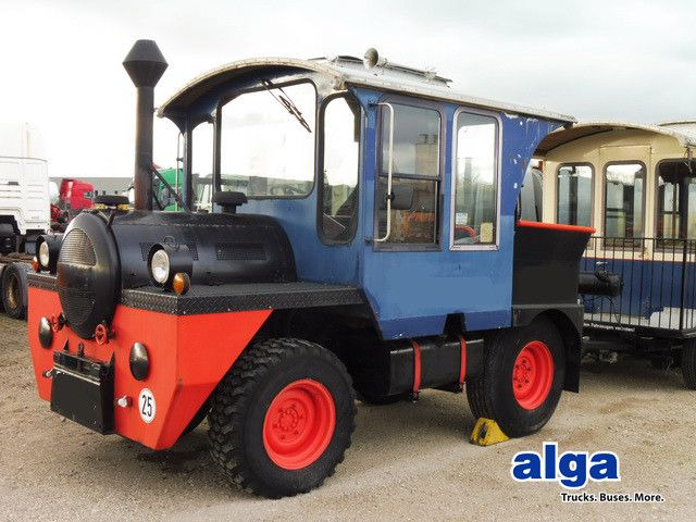 Cordes Zugmaschine (Lokomotive) Personenanhänger Cordes Zugmaschine (Lokomotive) Personenanhänger - Camião: foto 1 Cordes Zugmaschine (Lokomotive) Personenanhänger Cordes Zugmaschine (Lokomotive) Personenanhänger - Camião: foto 1