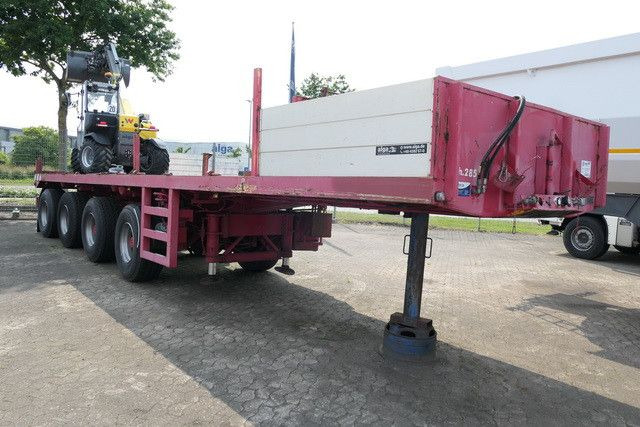 ES-GE 4.VON-25-40.3H, Pritsche, 4-Achser, Gelenkt, SAF ES-GE 4.VON-25-40.3H, Pritsche, 4-Achser, Gelenkt, SAF - Semi-reboque plataforma/ Caixa aberta: foto 2 ES-GE 4.VON-25-40.3H, Pritsche, 4-Achser, Gelenkt, SAF ES-GE 4.VON-25-40.3H, Pritsche, 4-Achser, Gelenkt, SAF - Semi-reboque plataforma/ Caixa aberta: foto 2