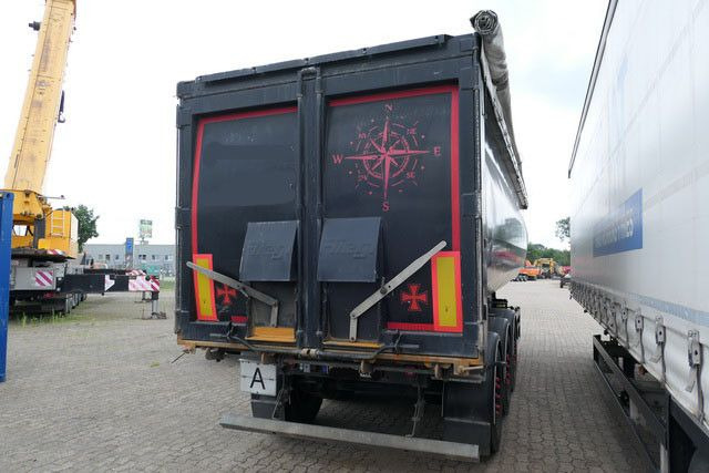 Fliegl DHKS 390, Stahl, 50m³, Schrottmulde, TOP-Zustand - Semi-reboque basculante: foto 5 Fliegl DHKS 390, Stahl, 50m³, Schrottmulde, TOP-Zustand - Semi-reboque basculante: foto 5