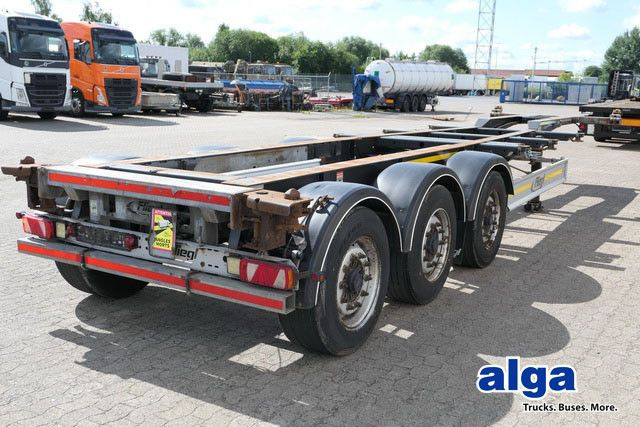 Fliegl SDS 380 SDS01, mehrfach auf Lager, Luft-Lift,BPW - Semi-reboque transportador de contêineres/ Caixa móvel: foto 1 Fliegl SDS 380 SDS01, mehrfach auf Lager, Luft-Lift,BPW - Semi-reboque transportador de contêineres/ Caixa móvel: foto 1