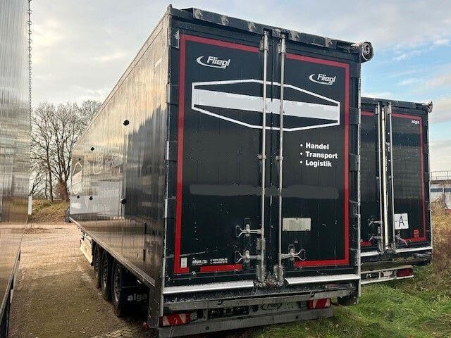 Fliegl SDS 390, 10mm Boden, 92m³, mehrfach auf Lager - Semi-reboque furgão: foto 3 Fliegl SDS 390, 10mm Boden, 92m³, mehrfach auf Lager - Semi-reboque furgão: foto 3