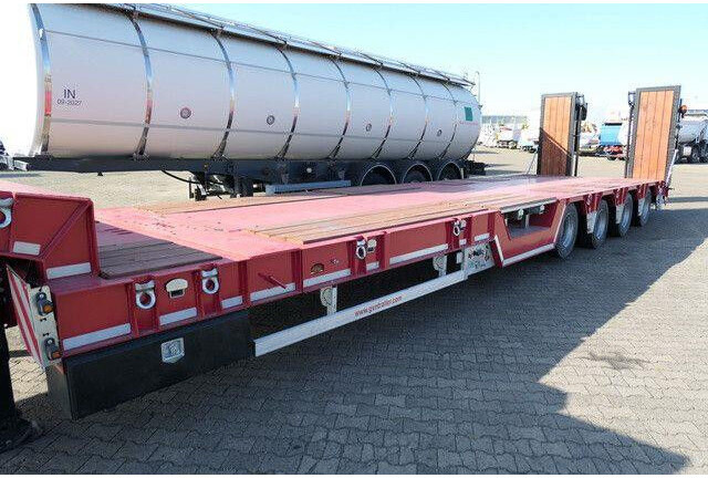 GVN 4, Radmulden, Ausziehbar, Hydr. Rampen - Semi-reboque baixa: foto 2 GVN 4, Radmulden, Ausziehbar, Hydr. Rampen - Semi-reboque baixa: foto 2