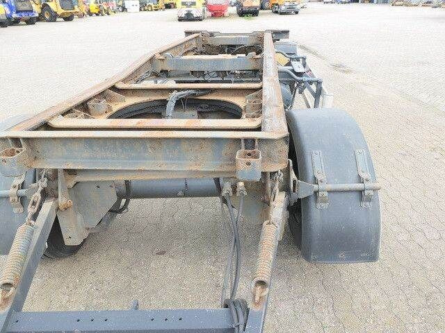 Huffermann HSA 18.70, Container, Schlitten, SAF, Luftfed. - Reboque transportador de contêineres/ Caixa móvel: foto 5 Huffermann HSA 18.70, Container, Schlitten, SAF, Luftfed. - Reboque transportador de contêineres/ Caixa móvel: foto 5