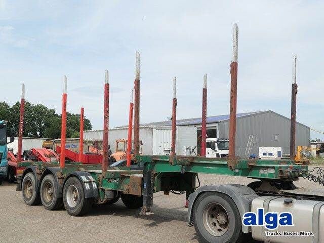 Huttner SART 39/3, EXTE, BPW, Luft-Lift, - Semi-reboque transporte de madeira: foto 1 Huttner SART 39/3, EXTE, BPW, Luft-Lift, - Semi-reboque transporte de madeira: foto 1