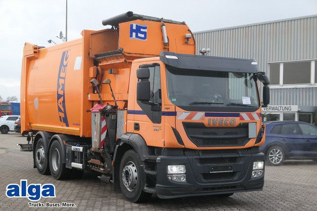 Iveco AD260SY/PS, Terberg, Seitenlader, 30m³, 140tkm - Caminhão de lixo: foto 1 Iveco AD260SY/PS, Terberg, Seitenlader, 30m³, 140tkm - Caminhão de lixo: foto 1