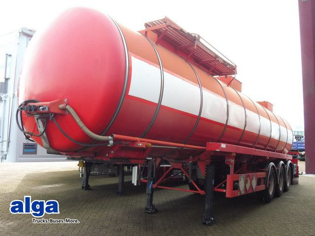 Kässbohrer Isoliert, Chemie, V2A, 32m³,Kompresor,Alu-Felgen - Semi-reboque cisterna: foto 1 Kässbohrer Isoliert, Chemie, V2A, 32m³,Kompresor,Alu-Felgen - Semi-reboque cisterna: foto 1