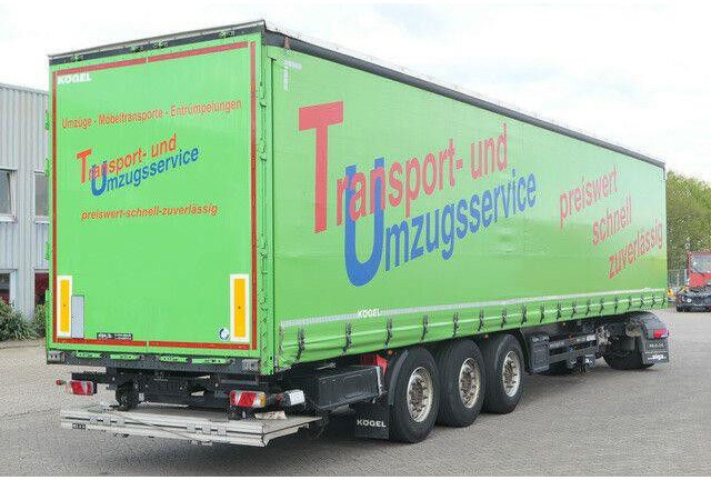 Kögel S24-1, Edscha, LBW, Luft-Lift, Schiebeplane, TOP - Semi-reboque de lona: foto 4 Kögel S24-1, Edscha, LBW, Luft-Lift, Schiebeplane, TOP - Semi-reboque de lona: foto 4